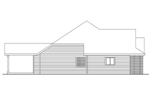 Exterior - Other Elevation for Traditional House Plan #124-570 - 3 bed, 2.5 bath