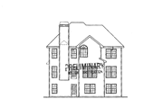 Colonial Style House Plan - 4 Beds 2.5 Baths 2096 Sq/Ft Plan #927-227 