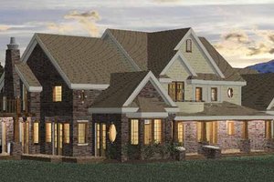 Home Plan - Classical Exterior - Front Elevation Plan #937-23