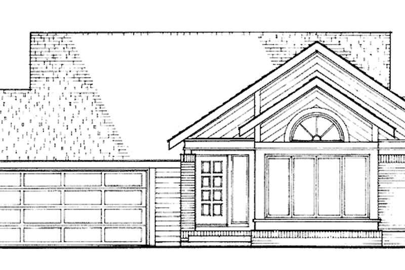 Home Plan - Traditional Exterior - Front Elevation Plan #320-1503