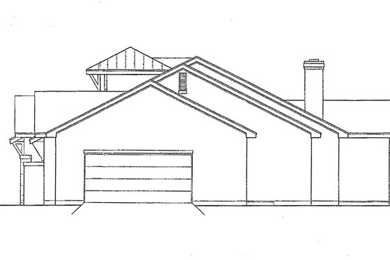 Exterior - Other Elevation for Mediterranean House Plan #472-353 - 3 bed, 3 bath