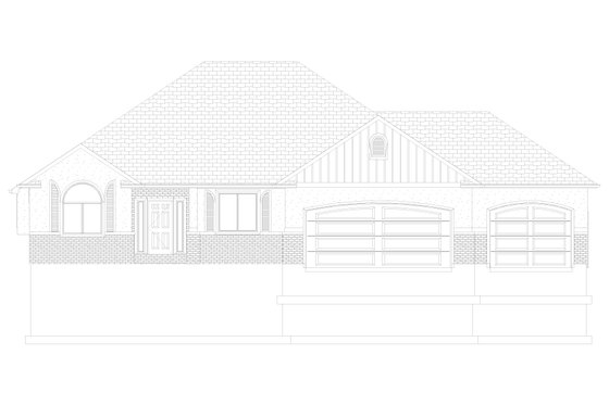 Exterior - Front Elevation 6 for Traditional House Plan #1060-151 - 2 bed, 2.5 bath