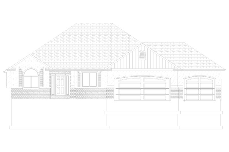 Home Plan - Exterior - Front Elevation 6 for Traditional House Plan #1060-151 - 2 bed, 2.5 bath