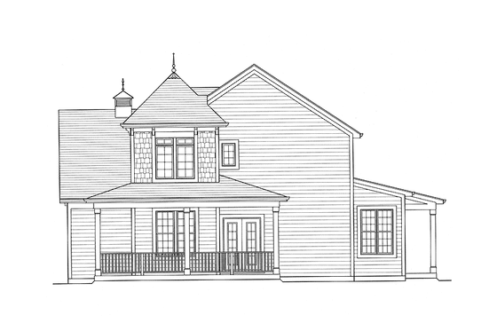 Floor Plan - Other Floor for Country House Plan #46-819 - 4 bed, 2.5 bath