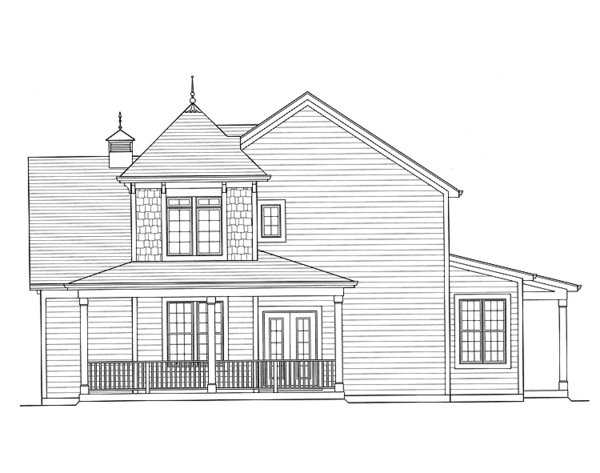 Home Plan - Country Floor Plan - Other Floor Plan #46-819