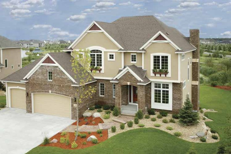 Home Plan - Traditional Exterior - Front Elevation Plan #320-1002