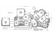 European Style House Plan - 5 Beds 4.5 Baths 5789 Sq/Ft Plan #310-350 