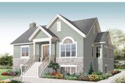 Colonial Style House Plan - 4 Beds 2 Baths 2226 Sq/Ft Plan #23-2521 