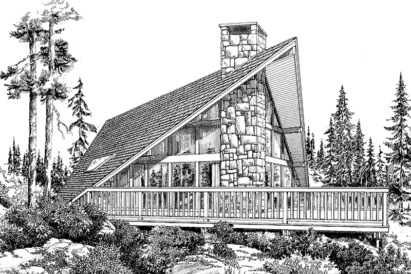 Home Plan - Exterior - Front Elevation Plan #47-922