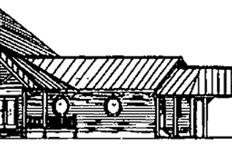 Home Plan - Exterior - Rear Elevation for Contemporary House Plan #945-2 - 2 bed, 2 bath