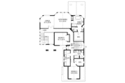 Craftsman Style House Plan - 5 Beds 4.5 Baths 4139 Sq/Ft Plan #132-479 