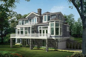 Craftsman Exterior - Front Elevation Plan #132-474