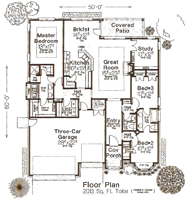 Home Plan - European Floor Plan - Main Floor Plan #310-978