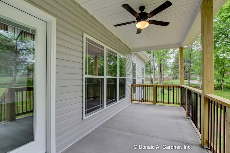 Home Plan - Exterior - Covered Porch for Country House Plan #929-52 - 3 bed, 2.5 bath