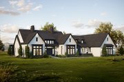 Farmhouse Style House Plan - 2 Beds 2.5 Baths 3598 Sq/Ft Plan #1114-92 Exterior 