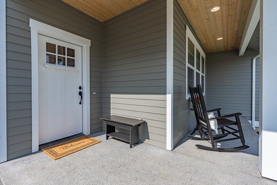 Exterior - Front Elevation 4 for Craftsman House Plan #1070-98 - 3 bed, 2 bath