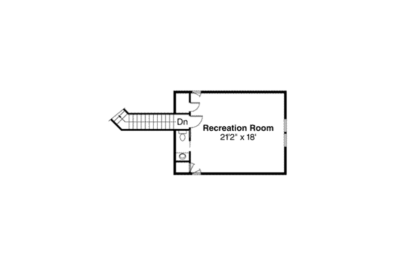 House Design - Floor Plan - Upper Floor for Ranch House Plan #124-391 - 3 bed, 3.5 bath