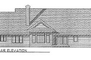 Traditional Style House Plan - 3 Beds 2 Baths 2115 Sq/Ft Plan #70-306 