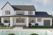 Cottage Style House Plan - 5 Beds 3.5 Baths 2891 Sq/Ft Plan #455-408 