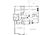 European Style House Plan - 5 Beds 4 Baths 3436 Sq/Ft Plan #413-883 