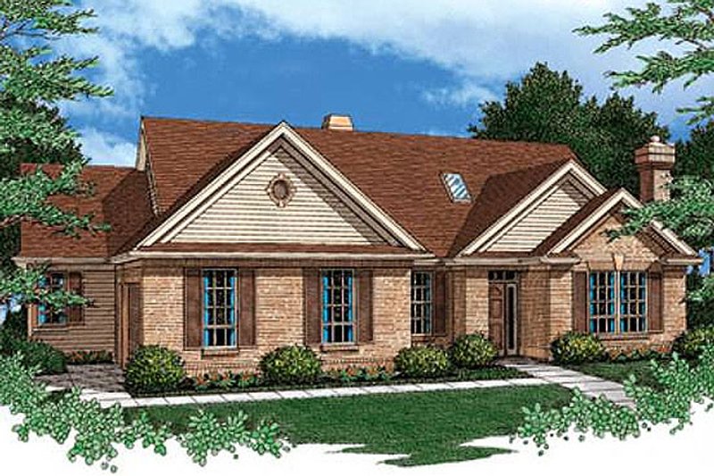 House Plan Design - Exterior - Front Elevation 3 for Craftsman House Plan #48-287 - 3 bed, 2.5 bath