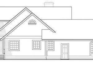 Exterior - Other Elevation for Traditional House Plan #124-109 - 3 bed, 2.5 bath
