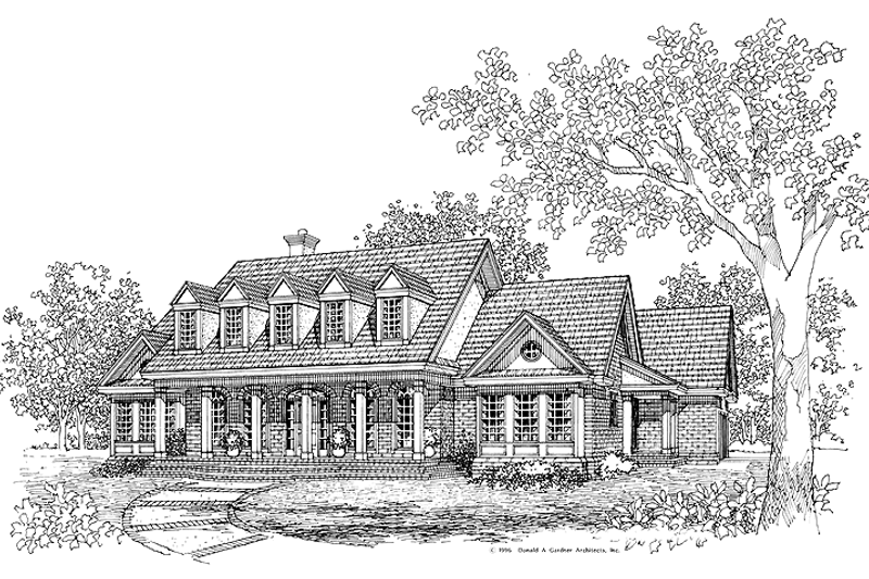 Dream House Plan - Classical Exterior - Front Elevation Plan #929-263
