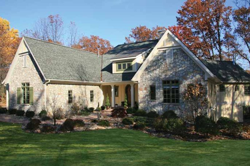 Home Plan - Exterior - Front Elevation 5 for European House Plan #928-190 - 2 bed, 2.5 bath