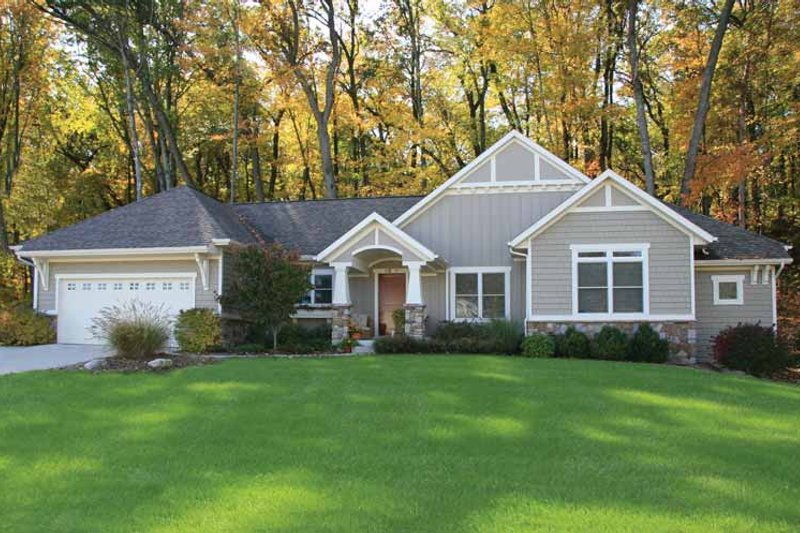 Home Plan - Exterior - Front Elevation 6 for Craftsman House Plan #928-150 - 2 bed, 2.5 bath