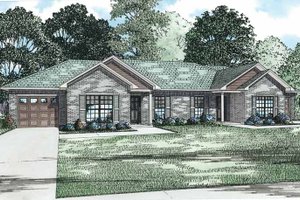 Traditional Exterior - Front Elevation Plan #17-3332