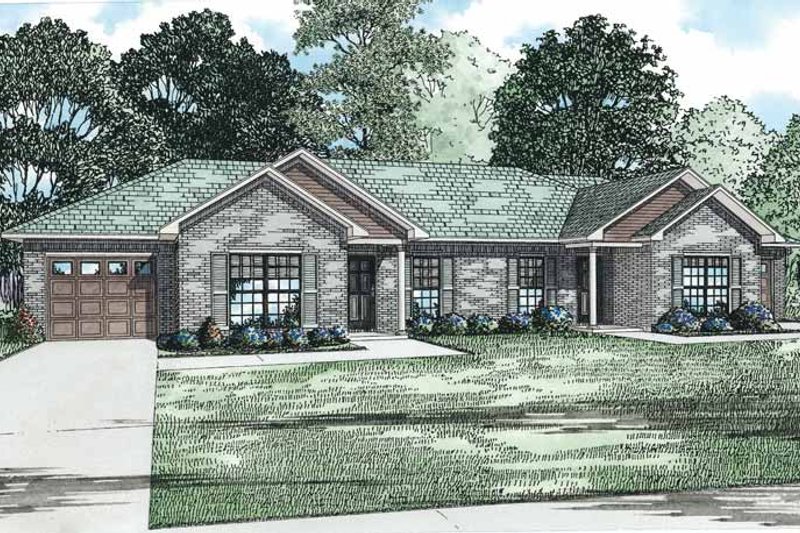 House Plan Design - Traditional Exterior - Front Elevation Plan #17-3332