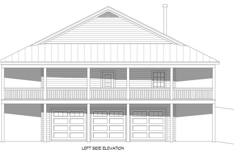 Home Plan - Exterior - Other Elevation for Country House Plan #932-308 - 4 bed, 3 bath