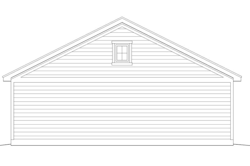 Dream House Plan - Exterior - Rear Elevation for Country House Plan #932-331, 0 bath