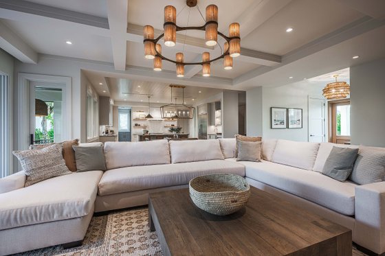 Interior - Family Room 1 for Cottage House Plan #938-162 - 4 bed, 4.5 bath