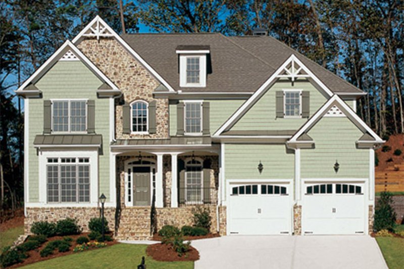 Home Plan - Traditional Exterior - Front Elevation Plan #927-598