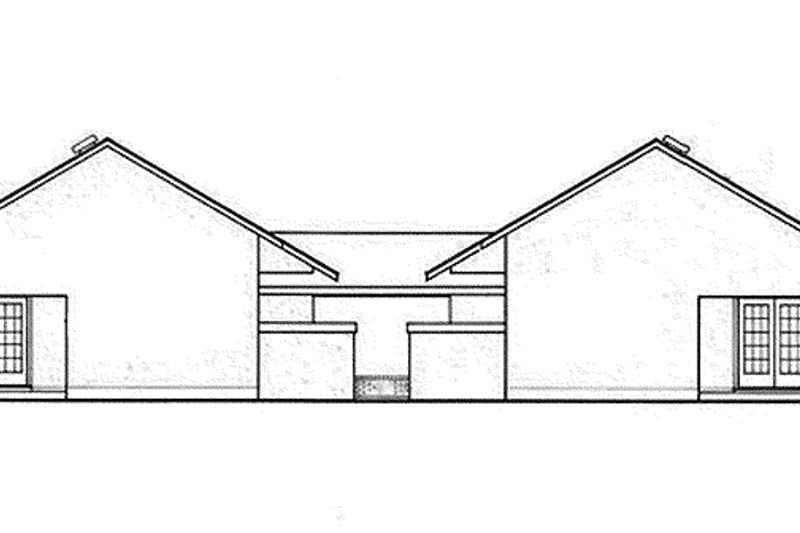 Dream House Plan - Exterior - Rear Elevation for Country House Plan #45-409 - 4 bed, 4 bath