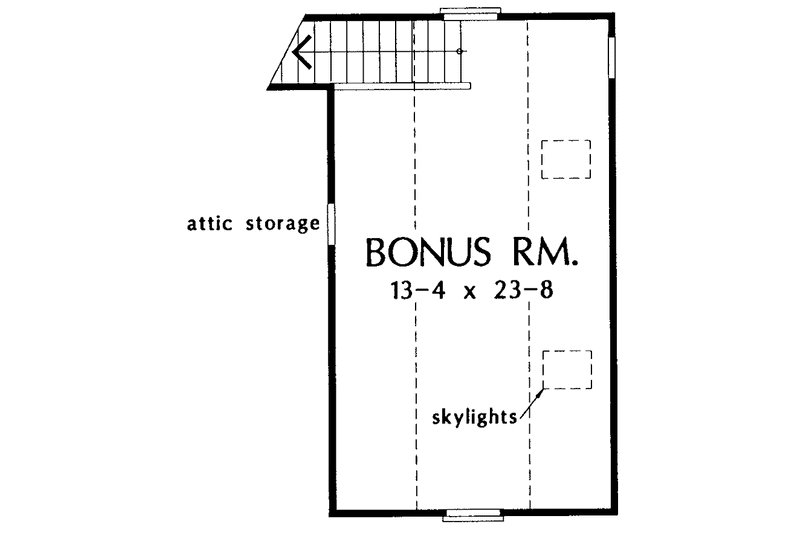 Home Plan - Floor Plan - Other Floor for Country House Plan #929-231 - 3 bed, 2.5 bath