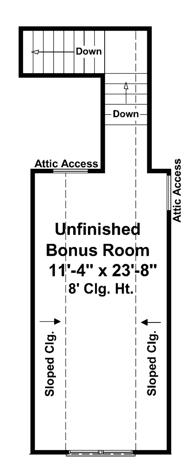 Home Plan - Craftsman Floor Plan - Other Floor Plan #21-425