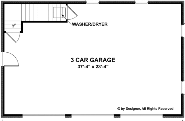 House Design - Craftsman Floor Plan - Main Floor Plan #56-673