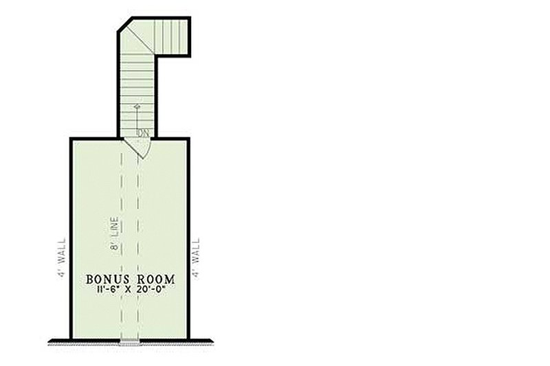 Dream House Plan - Floor Plan - Upper Floor for European House Plan #17-611 - 4 bed, 2 bath