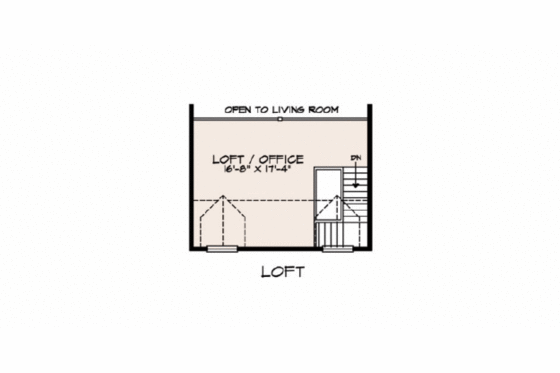Floor Plan - Other Floor for Country House Plan #140-115 - 4 bed, 3 bath