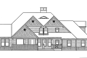 Architectural House Design - Country Exterior - Front Elevation Plan #978-12