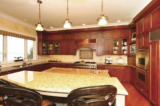 Interior - Kitchen 2 for Craftsman House Plan #132-485 - 4 bed, 4.5 bath