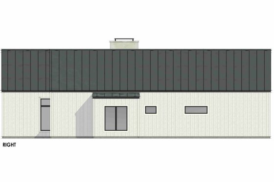 Exterior - Other Elevation for Modern House Plan #1096-56 - 4 bed, 3.5 bath