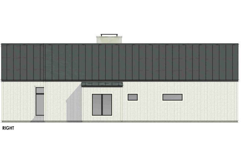 House Design - Exterior - Other Elevation for Modern House Plan #1096-56 - 4 bed, 3.5 bath