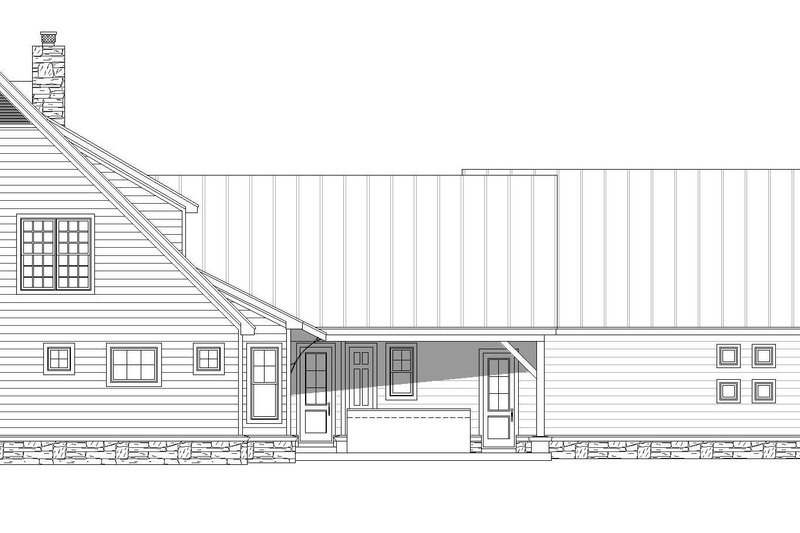 Dream House Plan - Exterior - Other Elevation for Country House Plan #932-66 - 6 bed, 4.5 bath