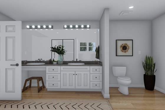 Interior - Master Bathroom 1 for Craftsman House Plan #1060-53 - 3 bed, 2.5 bath