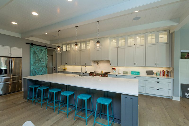 Architectural House Design - Interior - Kitchen for Craftsman House Plan #70-1470 - 4 bed, 3.5 bath