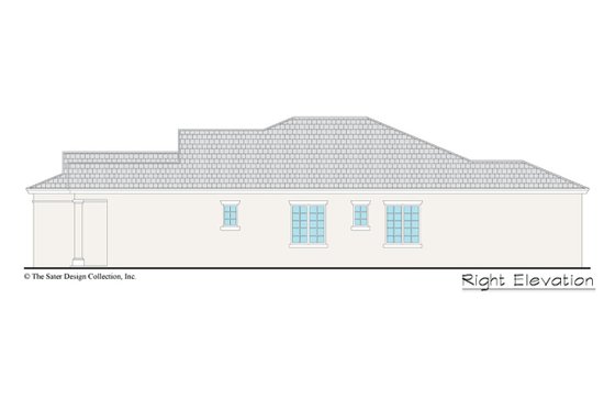 Exterior - Other Elevation for Craftsman House Plan #930-503 - 4 bed, 2 bath