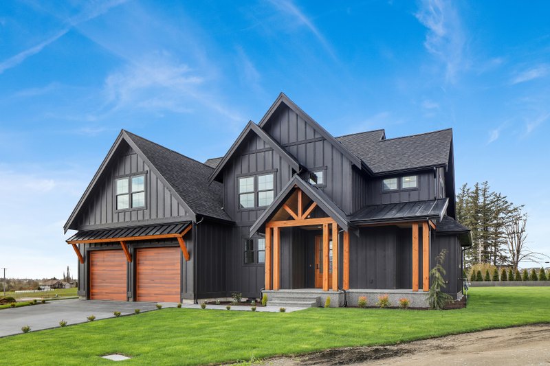Dream House Plan - Exterior - Front Elevation 4 for Farmhouse House Plan #1070-223 - 4 bed, 2.5 bath